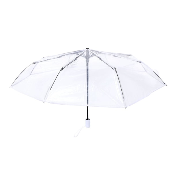 Transparent Paraply Automatisk Paraply Regn Kvinnor Män Auto Paraply Vikbart Vindtätt Stil Klar