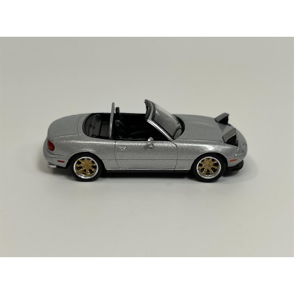 Mazda Miata Mx-5 Viritetty Versio Silver Stone Metallic Lhd 1:64 Mini Gt Mgt00407l