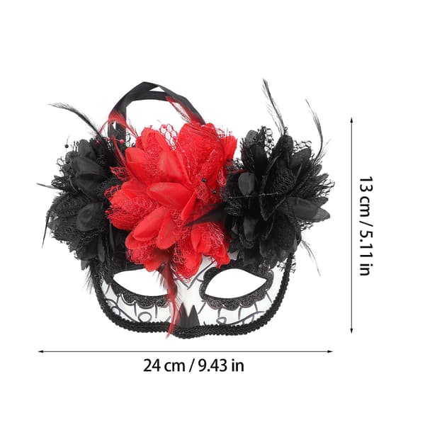 Dag De Døde Halloween Purim Dekorationer Dag De Døde Blomster Kranie Kostume Dag Døde
