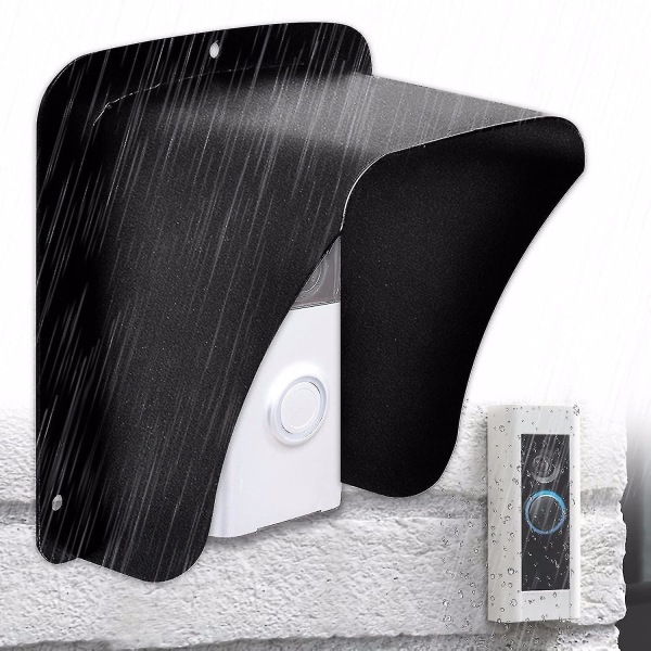 Doorbell Cover, Waterproof Metal Cover Wireless Doorbell For Videocamera