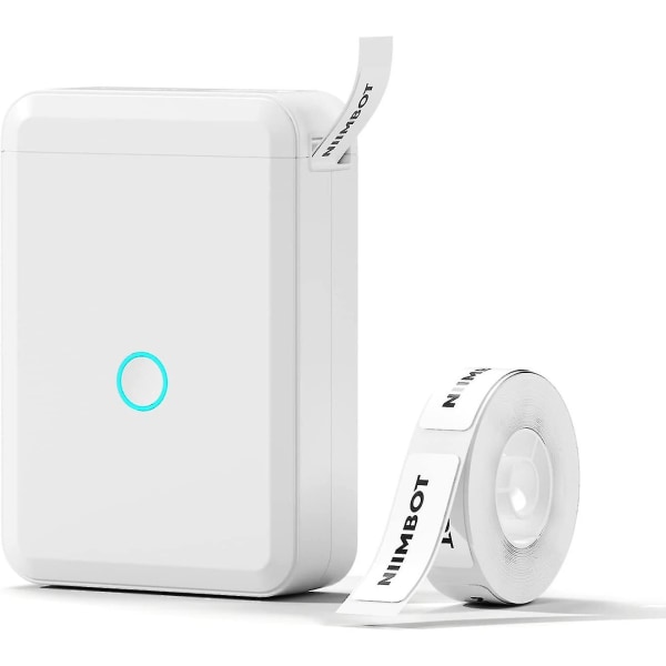D110 Mini Bluetooth-etikettskriver - ideell for merking på hjemmekontor
