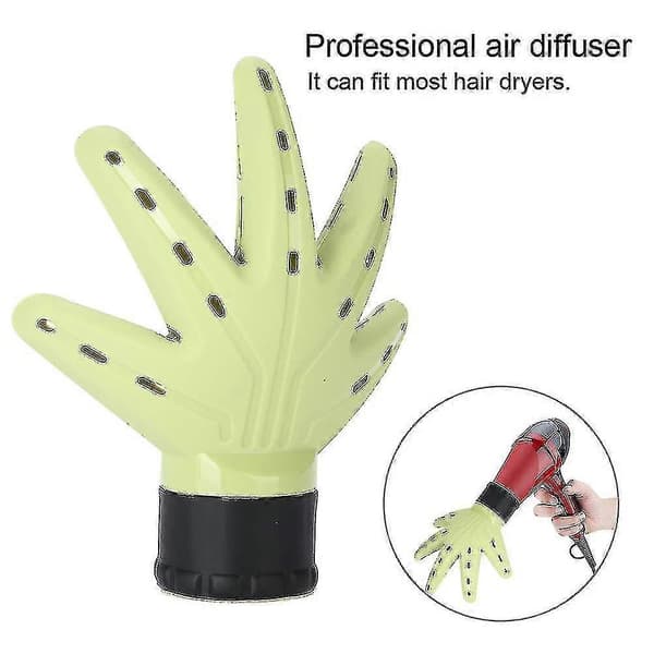 Hårføner Diffuser, Grønn Hårføner Diffuser Hårføner Hårføner Krøller Naturlig Naturlige Krøller Sui