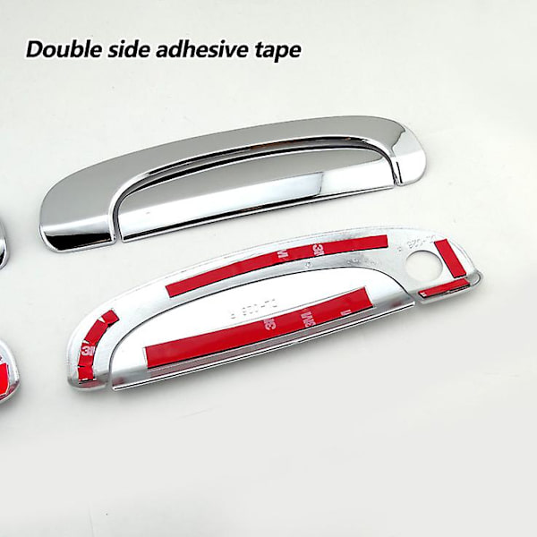 Auton ulkoiset lisävarusteet Abs Chrome -korin osan ovenkahvan kansi 2002-2011 Hyundai Getz/ Starex H2