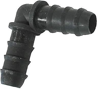 50 stk., Albue, Drop 16mm, sort