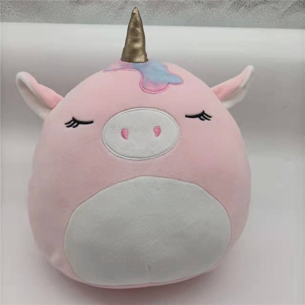 20 cm Squishmallow-tyyny pehmolelu PINK DOG PINK DOG Pink unicorn 30 cm