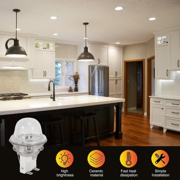 E14 Ovnslampeholder Baking 15w/25w Belysningslampeholder