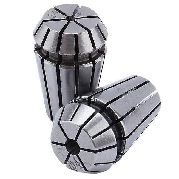 10 kpl ER16 jousiholkkisarja (1-10mm) Korkea tarkkuus, hiiliteräs, hopea CNC-työkaluille