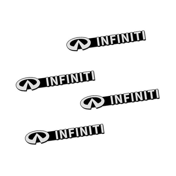 Bil interiør mærkat emblem højttaler lyd mærkat til Infiniti