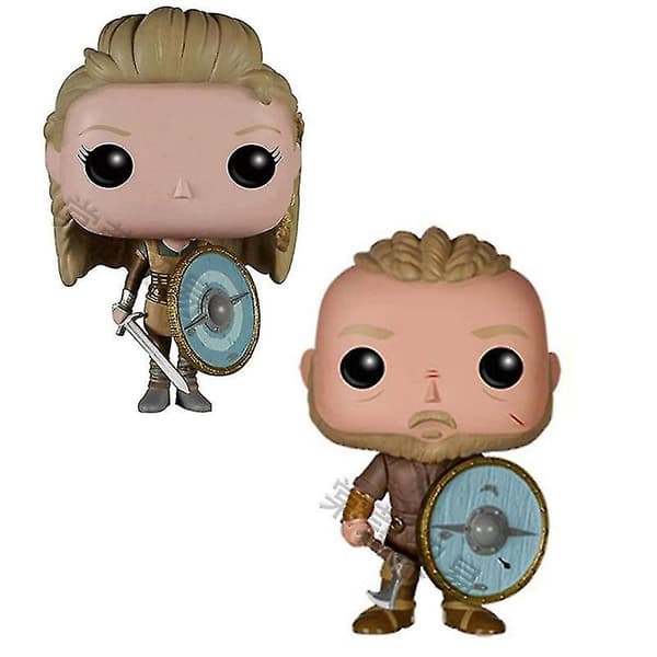 Vikings Samleobjekt Pvc Pop Figur Cat Desktop Action Figur