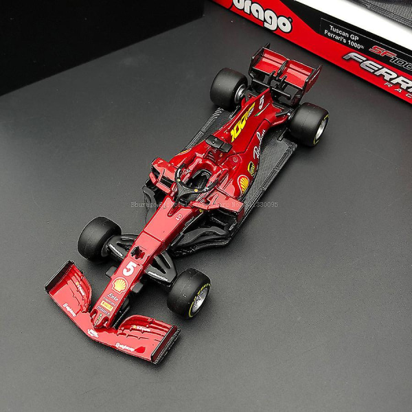 Bburago 1:43 2021 Ferrari F1 Sf21 #55 Carlos Sainz Legering Luksus Køretøj Trykstøbte Biler Model Legetøjssamling Gave