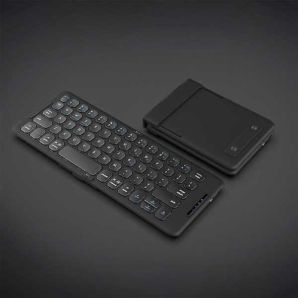 Sammenklappelig trådløst USB Type C-tastatur til Windows, Android, computer, tablet, pc, telefon