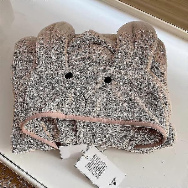 Flick Sovkläder Badhanddukar poncho milk-tea