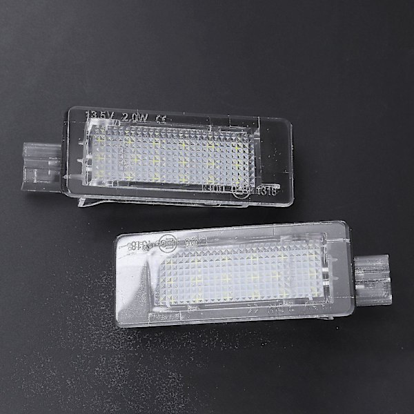 Billampor for bil LED-nummerplåtlampor för Espace Mk4 Scenic Mk2
