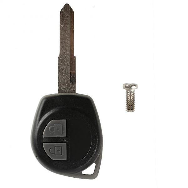 Fjernbetjening til bilnøgle, 2 knapper + uklippet nøgleblad, reservedel til Suzuki Vauxhall Agila, biltilbehør