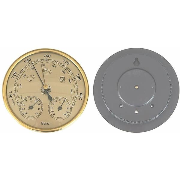 Instrument Barometer Termometer Hygrometer Tre I Ett