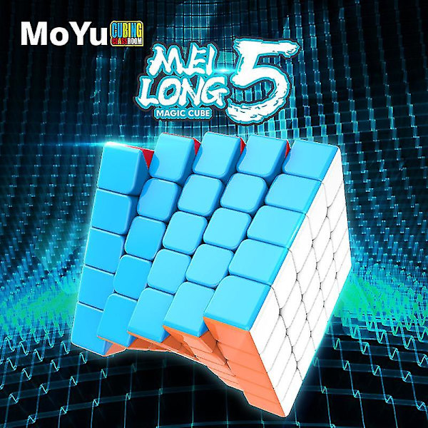 Moyu Meilong 5x5x5 Magic Speed Cube 5x5 Professionella leksaker Sm