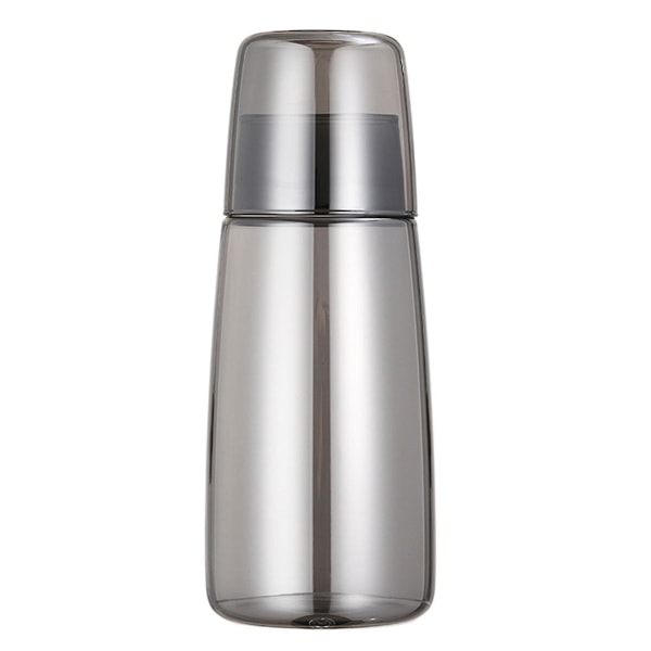 750ml/850ml drikkekald vannkokersett vannkoker vannglass varmebestandig gjennomsiktig Smoke Grey 750ml