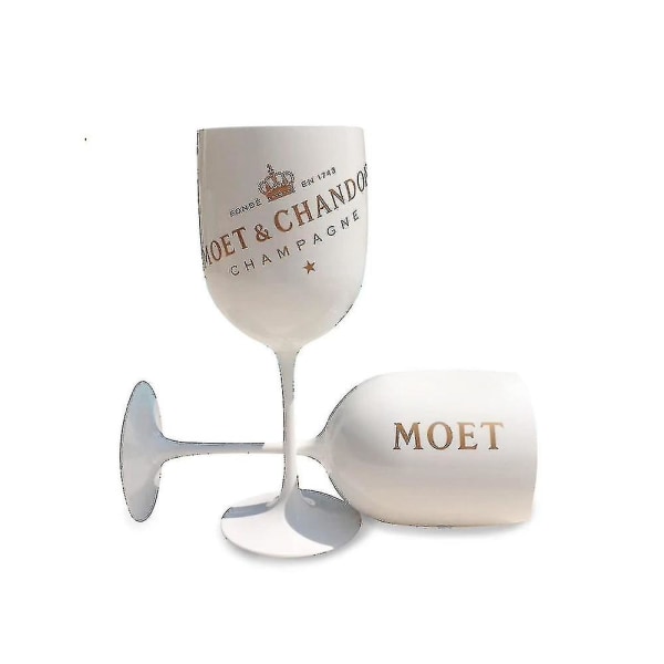 Hvidt Champagneglas Til Moet Plastic Champagne Coupes Cocktailglas Vinkop Bæger Vinglas Champagne Flutes