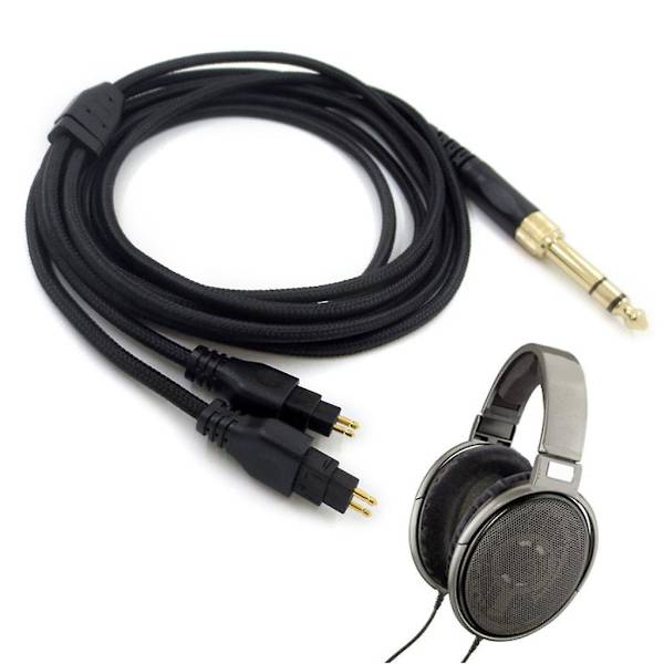 Audiokabler for Sennheiser-hd580 Hd600 Hd650 Hd660s 3.5mm/6.35mm Plugg