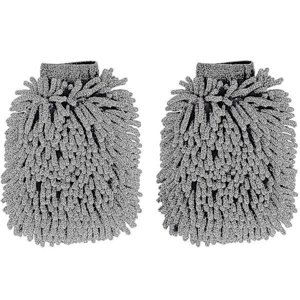 Deluxe Mikrofiber Biltvätt Vante (2-pack)