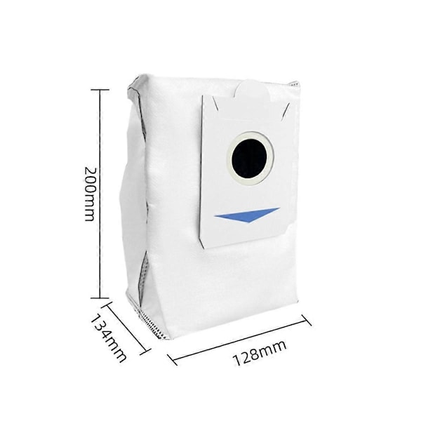 Til Deebot X2 / X2 Omni / X2 Pro / DEX86 Støvsuger Hovedbørste Sidebørste Hepa Filtre Støvposer Moppeklude