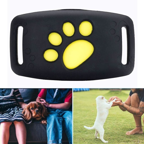 Mini Pet Gps Tracker Halsbånd Usb Genopladeligt Kabel Vandtæt Lang Standby Gms Locator Sporingsalarm Enhed Til Hunde Katte