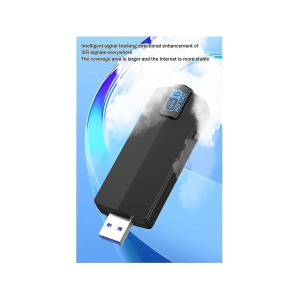 Ax1800m Usb Wifi6 Trådløst Nettverkskort Wifi 6 Usb Adapter U