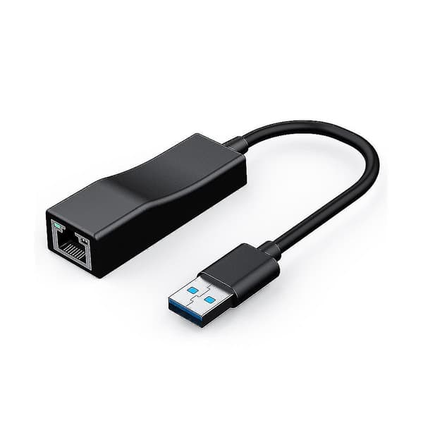 USB til Ethernet-adapter, USB 3.0 til Gigabit Ethernet LAN-netværksadapter, driverfri, kompatibel med
