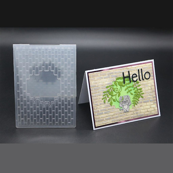 Dyre mønster prægning mappe design diy papir skæredør scrapbooking