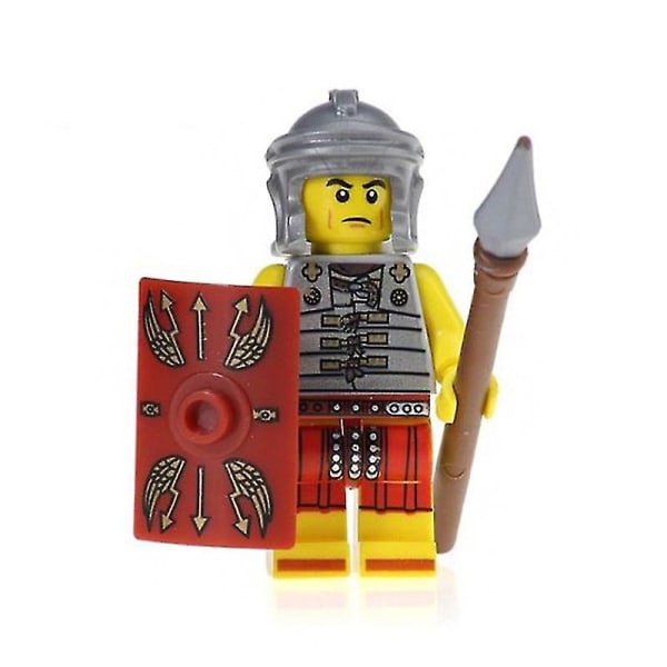 21-dels set Romerska Militär Centurionsoldater Minifigurer Armé