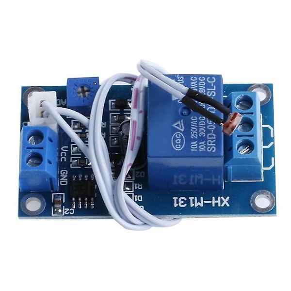 12V Ljusstyrningsbrytare Fotoresistans Relämodul Detektor Sensor XH-M131