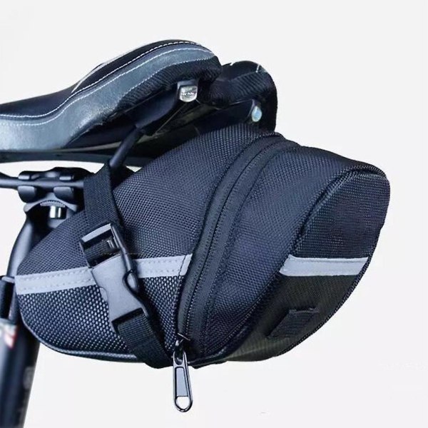 Oxford Cloth Bike Sadel Bag Fast Release Setepose Tilbehør Med