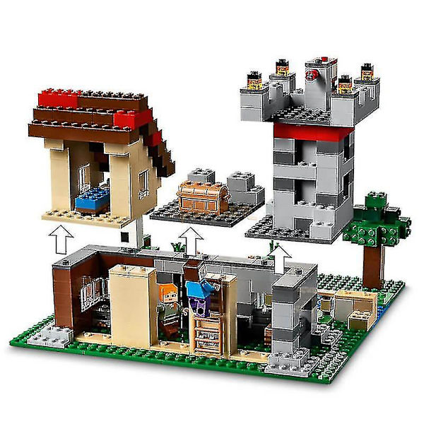 Byggeklodser The Crafting Box 3.0 Model Bricks Sæt Gaver Legetøj Til Børn Drenge Piger