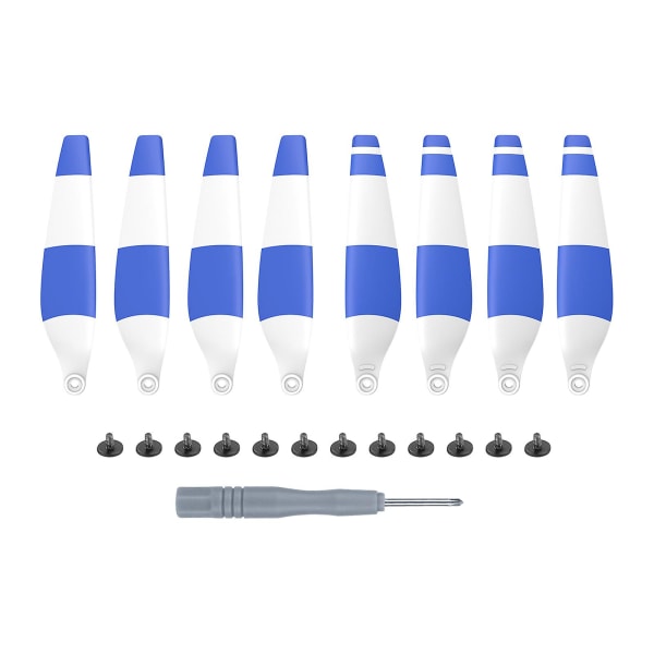 8 stk propellerer for Dji Mini 3, erstatningspropeller for Dji Mini 3 Pro drone, støydempende, hurtigutløsende blader, propellvifter