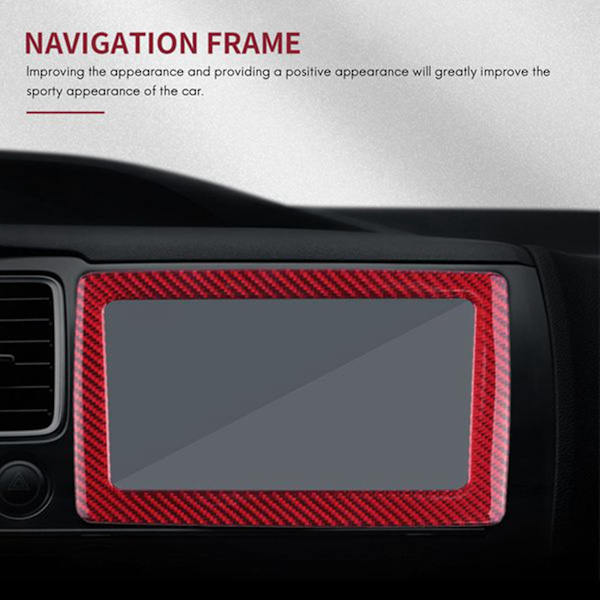 Bil Interiør Tilbehør Navigation Ramme Interiør Display Trim Panel Til Mx-5 Miata Nd 2015-2021