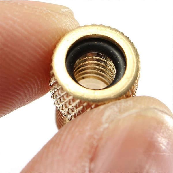 Presta til Schrader ventiladapter 15 mm metallpumpekobling