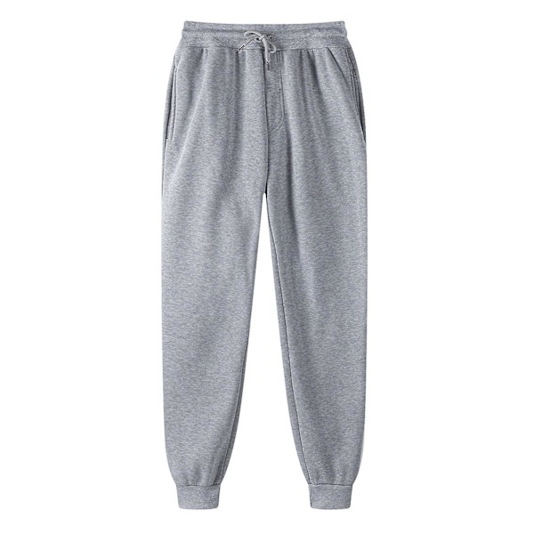 Miesten housut housut verryttelyhousut hip-hop housut Legging topattu rento housut Gray S