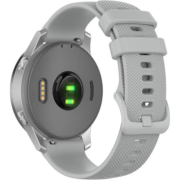 Yeejok Silikoniset urheilurannekkeet yhteensopivat Samsung Galaxy Watch 3 41mm 42mm/galaxy Watch Active 2 40mm 44mm/gear Sport, 20mm pehmeä kuntoiluranneke