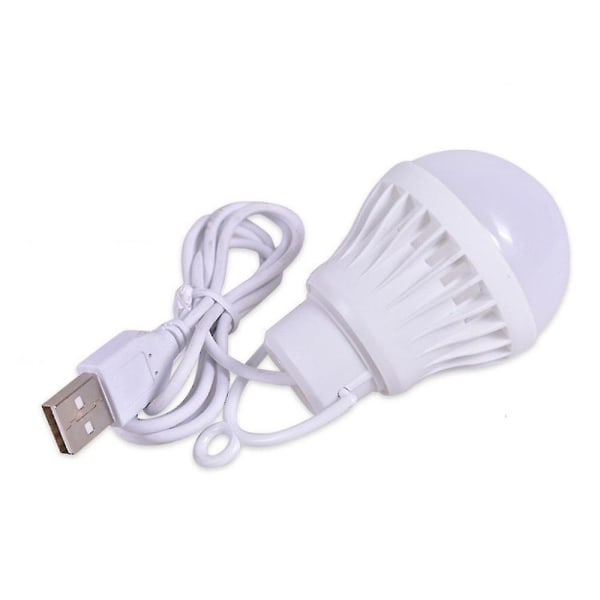1,2 m bärbar lykta USB lampa utomhus camping led energisparlampa