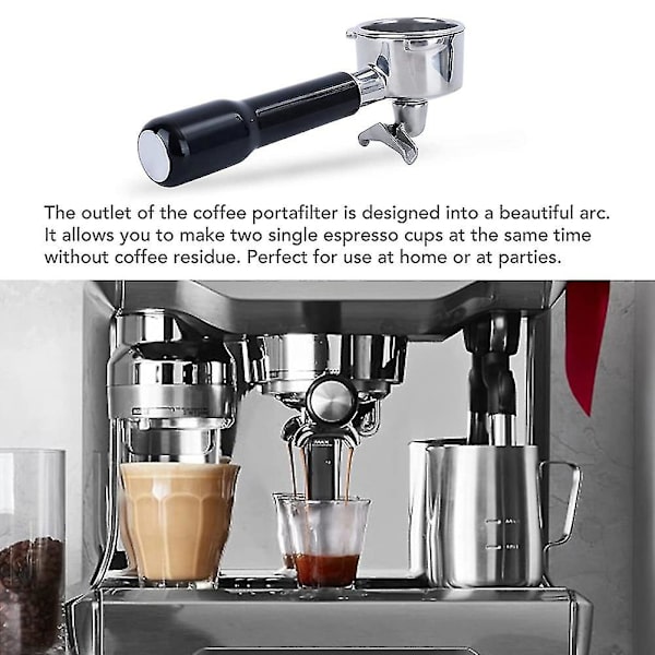 54mm Portafilter Brevillelle - Ruostumaton Portafilter Suodatin H