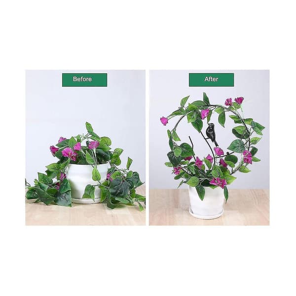 Høy hagetrellis for klatreplanter, rustfritt jernstativ