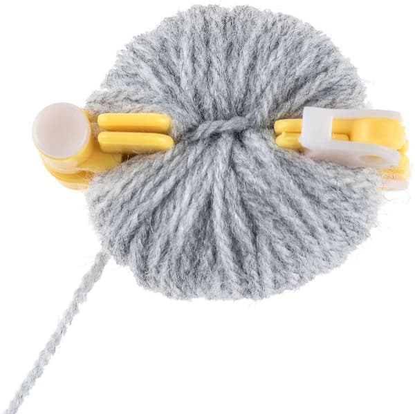 Pompom Maker Kit  4 størrelser Pom Pom Making Tool Set, nem måde at lave