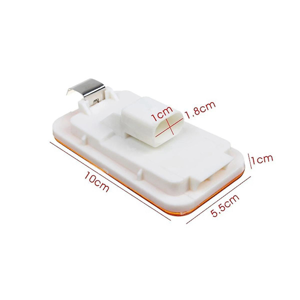 5 stk. 24v Bil Lastbil Led Side Markør Lys Indikator Lampe 4 Led Til Lastbiler Fm/