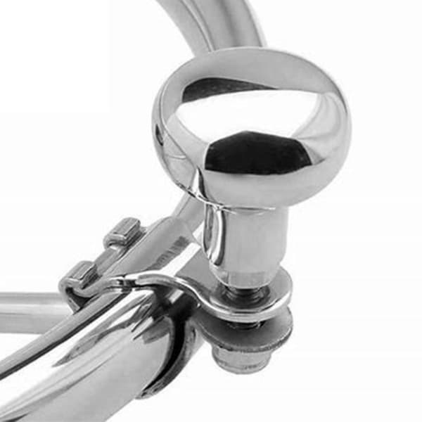 Universell rustfritt stål ratt spinner båthåndtak knott