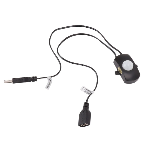 Rörelsesensor PIR-sensor USB Smart Rörelsedetektorbrytare för LED-remsa Ljus DC 5V till 24V