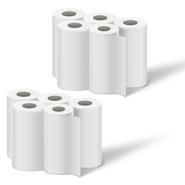 10 Rolls Of Printing Paper Compatible With Children's Camera, Instant Printing Thermal Paper, Refill Paper Compatible With Children's Camera