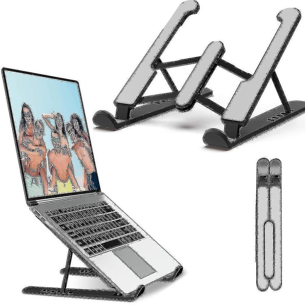 Bærbar computer stand, bærbar computer stand kompatibel med Desk1pcs