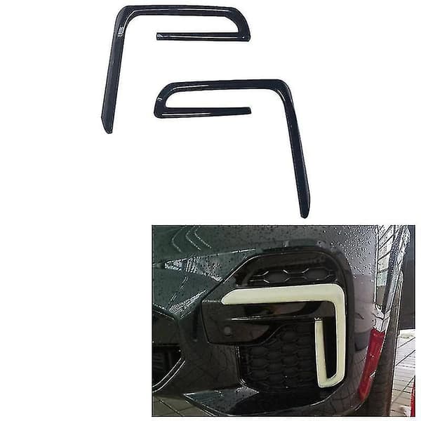 Kolfiber Front Bumper Nedre Grillremsor Dimljusskydd För X5 G05 2022+