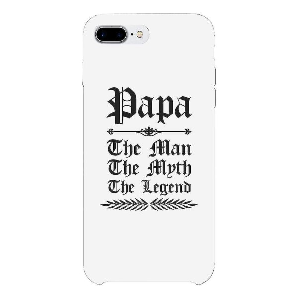 Vintage Gothic Papa Fodral Telefonfodral White