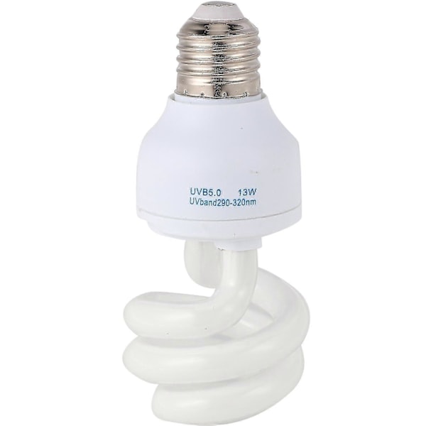 Uvb 13w Reptil Pære Uv Lampe Ium Terrarium Slange Kæledyr Ing Pære -240v